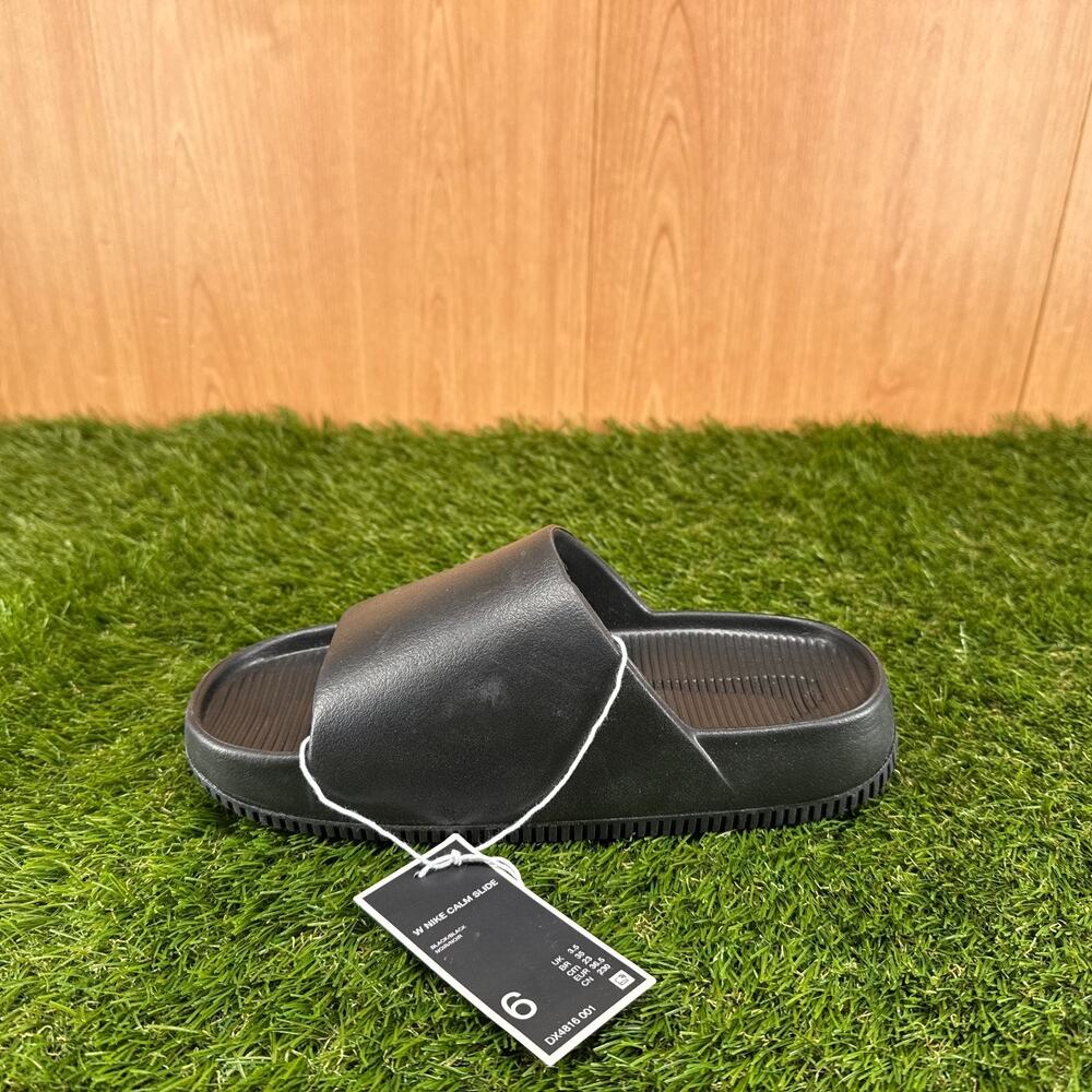 Nike Calm Slide Black Slides DX4816-001 Women's Size 6 - Picture 3 of 7
